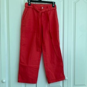 BNWOT Stylish Red Pants, size 2